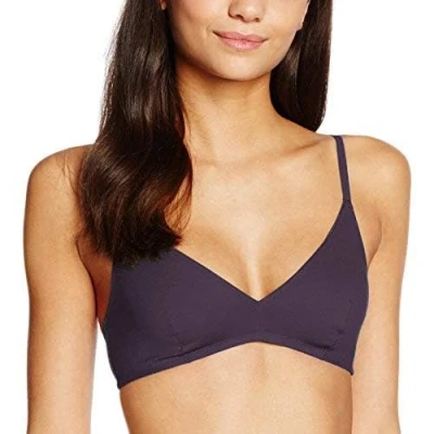 Image of sloggi Women EverNew N Non Wired Bra, Purple (Smoky Lilac Pv), 34C