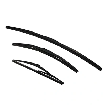 Image of Front and Rear Wiper Blade Set Fits for NISSAN QASHQAI SUV Nov 2013 Onwards