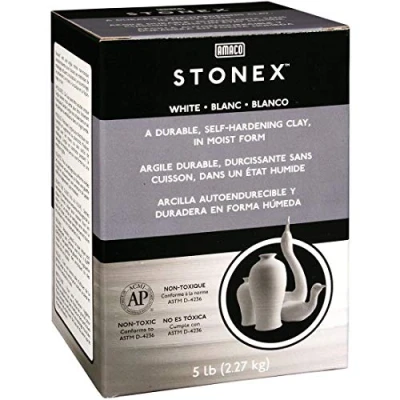 Image of Amaco X 35 5 lb Clay Stonex, White