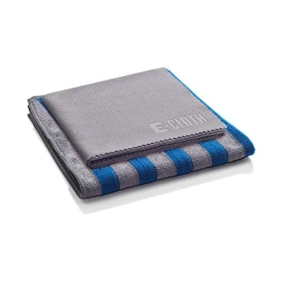 Image of E Cloth Hob &amp; Oven Cleaning Set, Microfibre Stainless Stove and Kitchen Appliances Cleaner, Great for Oven, Refrigerators, Washable Reusable, Blue Gray, 2 Set