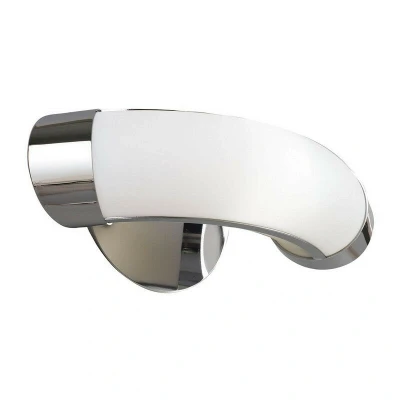 Image of Guss Wall Lamp Switched GU10 1 Light L1/SGU10, Polished Chrome