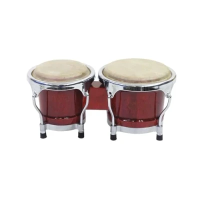 Image of DIMAVERY BG 45 Bongo 4+ 5 Wine Red Professional Set