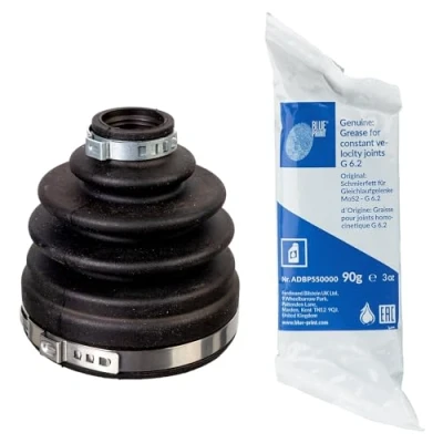 Image of 495952Y900, 495952Y900SK, 495952Y900SK1 CV Boot BLUE PRINT ADBP810000 Front Axle, transmission sided Rubber HYUNDAI: ix35