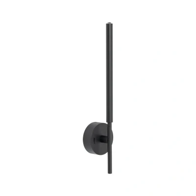 Image of TK Lighting LED wall lamp Focus black 46.5 cm metal 2 bulb adjustable
