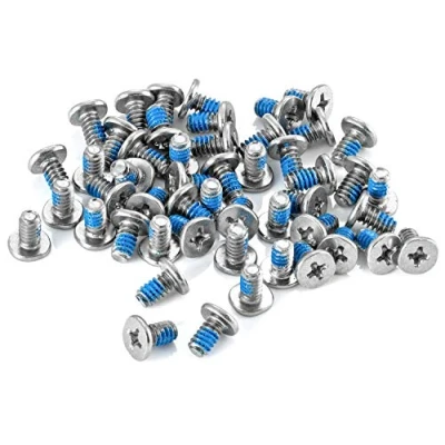 Image of Poppstar Hard Drive Screws for 3.5 inch Drives, No. 6 32 UNC x 7 mm, silver, pack of 50