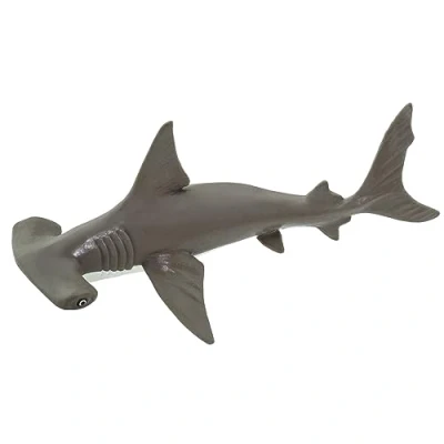 Image of Safari Ltd. Baby Hammerhead Shark Figurine Detailed 7&quot; Model Figure Educational Toy for Boys, Girls, and Kids Ages 18M+