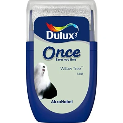 Image of Dulux Once Tester Paint Willow Tree 30ML