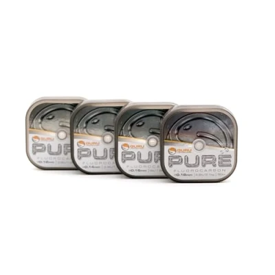 Image of Guru Pure Fluorocarbon 0.10mm/1.8lb/0.8kg/50m Qty 1 (gfc10)