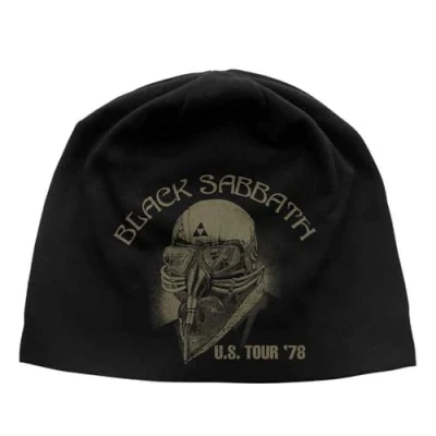 Image of razamataz Black Sabbath US Tour 78 Jersey Beanie Hat One Size