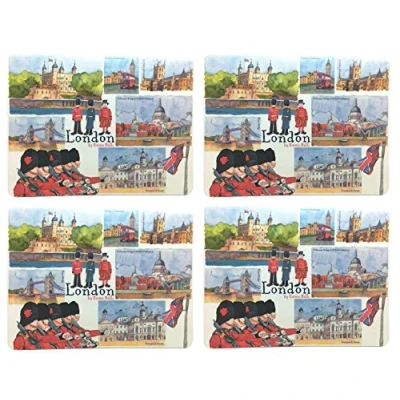 Image of Emma Ball &quot;London&quot; Placemats Set of 4