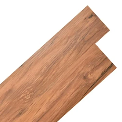 Image of &#039;vidaXL Self adhesive PVC Flooring Planks 5.02 m² Elm Nature Mimics Natural Wood Water and Damage Resistant Meets European Standards DIY Installation