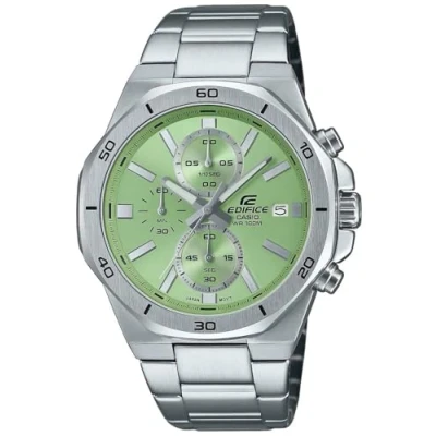 Image of Casio Men&#039;s Chronograph Quartz Watch with Stainless Steel Strap EFV 640D 3AVUEF