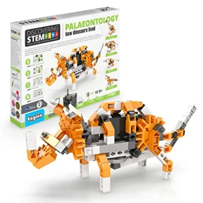 Image of Engino Discovering Stem Astronomy Learning About Dinosaurs Construction Toy Kit