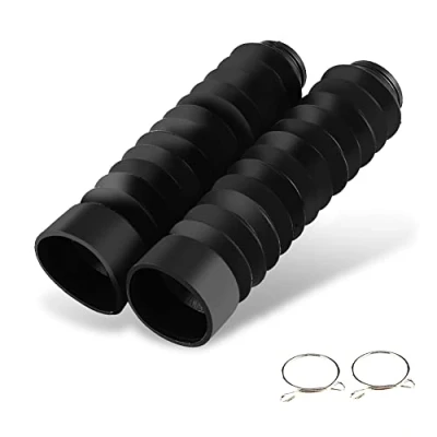 Image of Front Fork Covers, 1 Pair 230x42mm Rubber Motorcycle Cover Gaiters Boots Shock Damping Dust Cover(Black) other