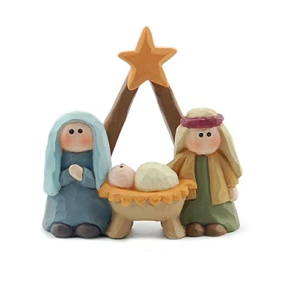 Image of Heaven Sends Mary &amp; Joseph Nativity Decoration