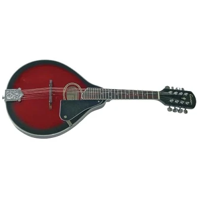 Image of PURE GEWA Tenson F505400 Folk Mandolin Black/Cherry