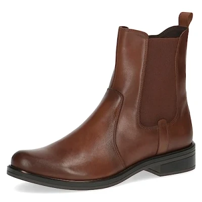 Image of CAPRICE Women&#039;s 9 25304 41 Chelsea Boot, Cognac Nappa, 9.5 UK