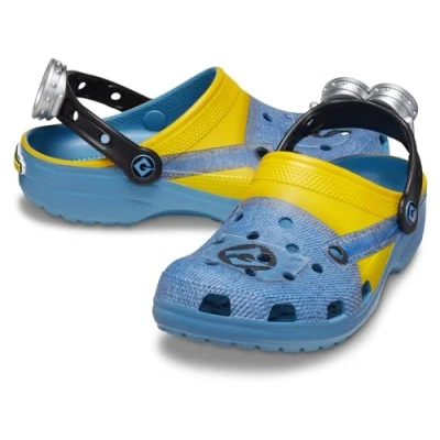 Image of Crocs Despicable ME Classic Unisex Clogs, Size: 12, Black Synthetics