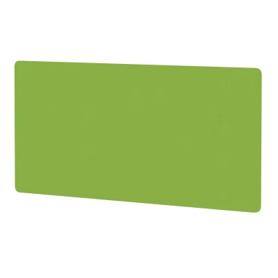 Image of Air Screen for Back to Desk 1800x800mm Bespoke Myrrh Green Fabric