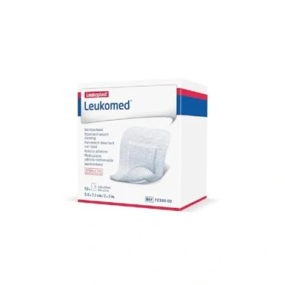 Image of Leukomed Sterile Adhesive Dressings 7.2 cm x 5 Pack of 50