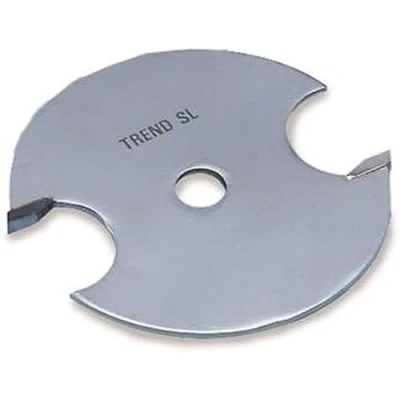 Image of Trend Professional 1/4 Inch Bore Slotter, 4.0mm Kerf, Slot Cutter with 36mm Cut Diameter, 2 Teeth, Tungsten Carbide Tipped, SL/G