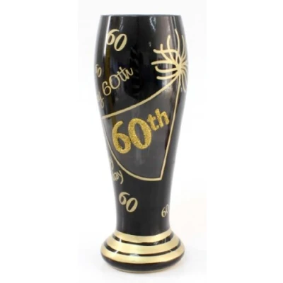 Image of Top Shelf 60th Birthday Beer Glass Stein 700ml