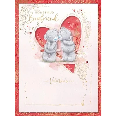 Image of Me To You Bear Gorgeous Boyfriend Valentine&#039;s Day Boxed Card