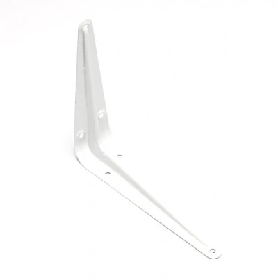 Image of Merriway BH05652 (20 Pcs) London Style Shelf Bracket, White 250 x 200mm (10 8 inch), Load 20 kilogram Pack of Pieces