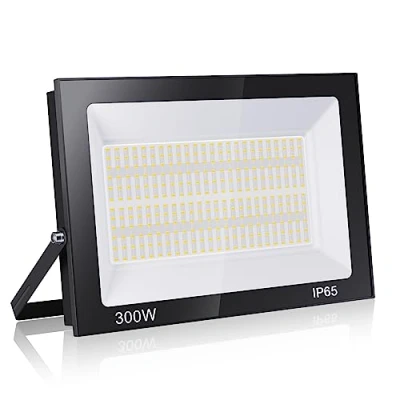 Image of loyal 300W LED Floodlight Outdoor, 6000K Daylight White 30000LM Outdoor Security Light, IP65 Waterproof Wall Spot Lighting for Garden, Garage, Playground, Patio