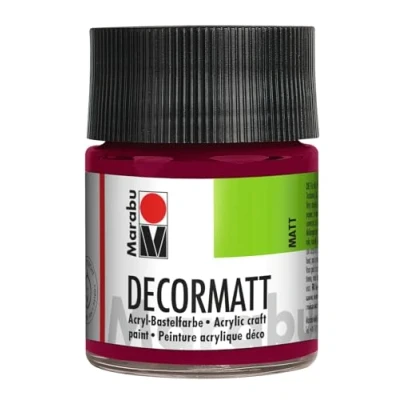 Image of Marabu Decormatt Acrylic Paint 50 ml