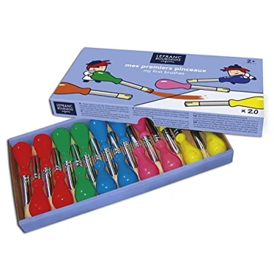 Image of Lefranc Bourgeois 175266 Children&#039;s Paints, Multicoloured, 15,5 x 31,0 3,5 cm