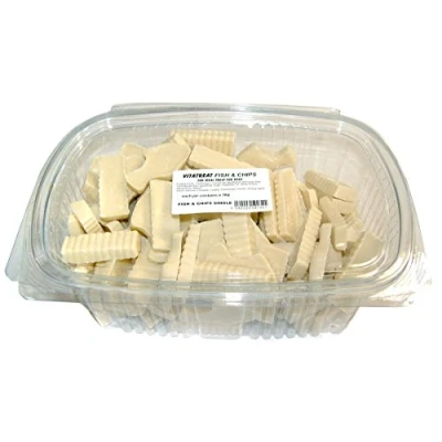 Image of Monster Chocs Fish &amp; Chips Milk 1kg (Pack of 100)