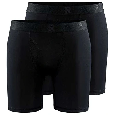 Image of Craft CORE DRY BOXER 6 INCH 2 PACK MEN BLACK L