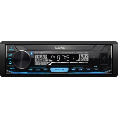 Image of IN PHASE IPS 150BTI FM Bluetooth Car Stereo with Remote Control Black, Black