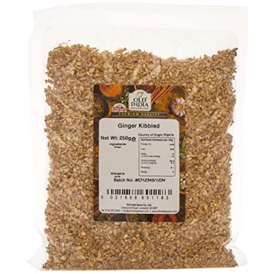 Image of Old India Ginger Kibbled 250g