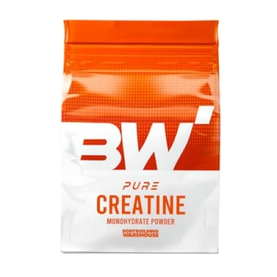 Image of Pure Creatine Monohydrate Powder Unflavoured 1kg for Strength, Performance &amp; Recovery Bodybuilding Warehouse