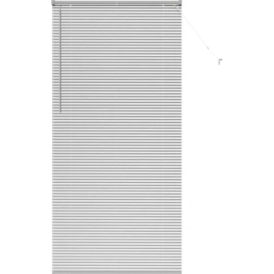 Image of With Curtains Other Manual Silver 100 x 220 cm Aluminium Vidaxl