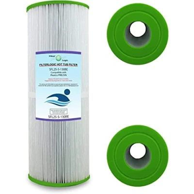 Image of FilterLogic SFL25 5 13OBE Hot Tub Spa Filter Compatible with Pleatco PRB25IN, Unicel C4326 (2 Pack)