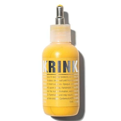 Image of Krink K66 Steel Tip Paint Marker Supplied By Graff City (Yellow)