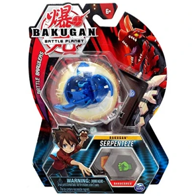 Image of BAKUGAN, Serpenteze, 2 inch Tall Collectible Transforming Creature, for Ages 6 and Up