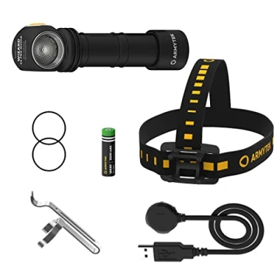 Image of Armytek Wizard C2 Pro Nichia LED Warm White Headlamp Magnetic USB Multifunctional Torch