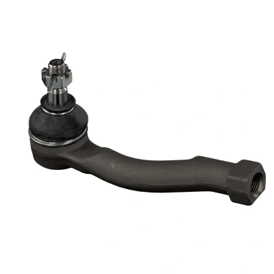 Image of 568203E900 Track rod end FEBI BILSTEIN 41969 Front Axle Right with crown nut KIA: SORENTO 1