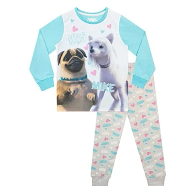 Image of Mighty Mike Girls Pyjamas Multicoloured 4 5 Years