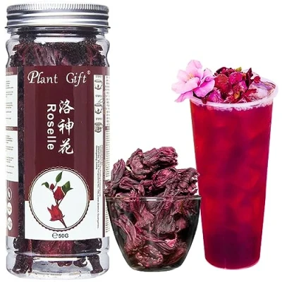 Image of Plant Gift Roselle Hibiscus, Hibiscus Tea Organic, Flowers Tea, Dried Chinese Health 50G/1.76oz