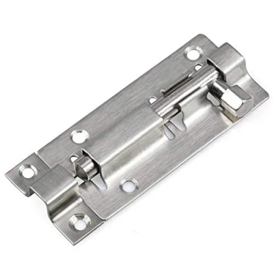 Image of TRIXES Door Lock Bolt for Bathroom, Toilet, Shed, Shower, Bedroom, Catch Latch Slide Easy Fit with Screws