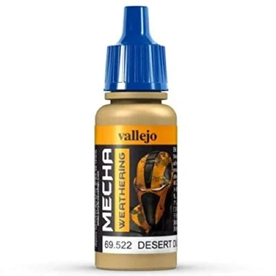 Image of Vallejo 17 ml &quot;AV Mecha Color&quot; Acrylic Airbrush Colour Desert Dust Wash
