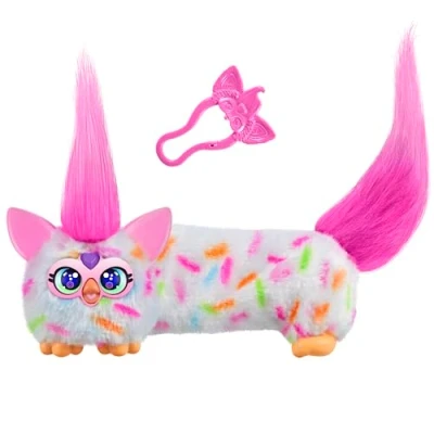 Image of Furby DJ Furblets Berry Cup Cake Plush Toy