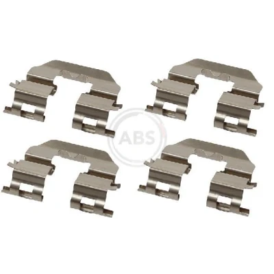 Image of 582443Q100 Accessory Kit, disc brake pads A.B.S. 1780Q HYUNDAI: i40 Saloon, Estate, KIA: Soul I