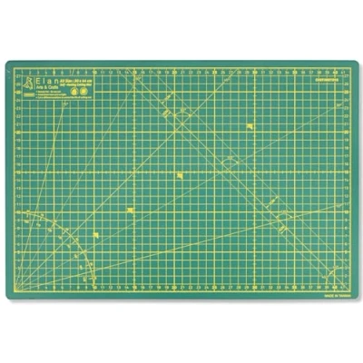 Image of Elan Cutting Mat A3 Green, 5 Ply Craft Mat, Self Healing Board Craft, Art 44 x 30, Dressmaking Accessories for Sewing, Quilting, and Crafting