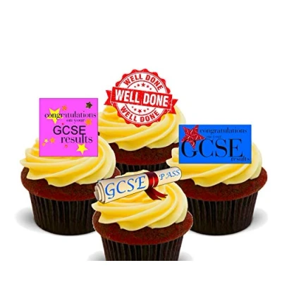 Image of Made4You Skateboard Edible Cupcake Toppers Stand up Wafer Cake Decorations (12)